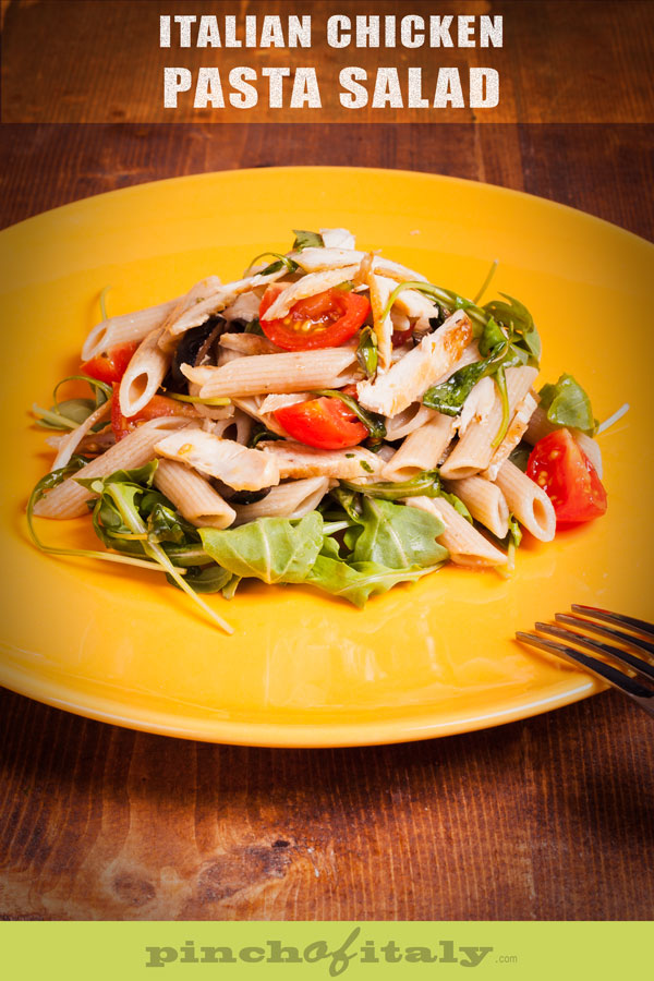 Italian Style Chicken Pasta Salad
